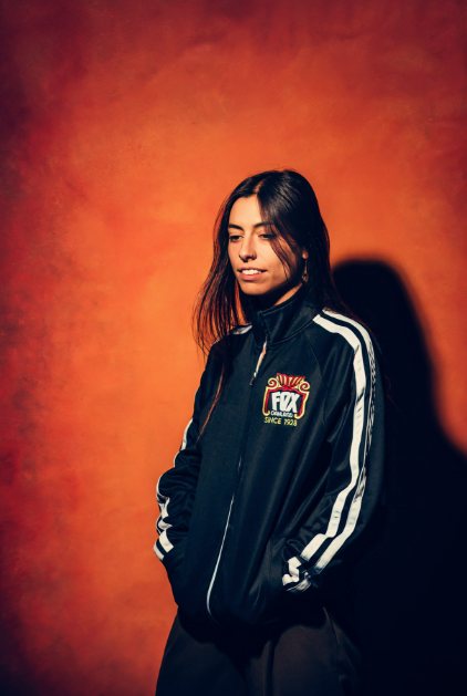 ジャケット・アウター FOXRACING Logo Embroidery Jersey Blouson Embroidered Fox Logo Track Jacket - Black – Tinman