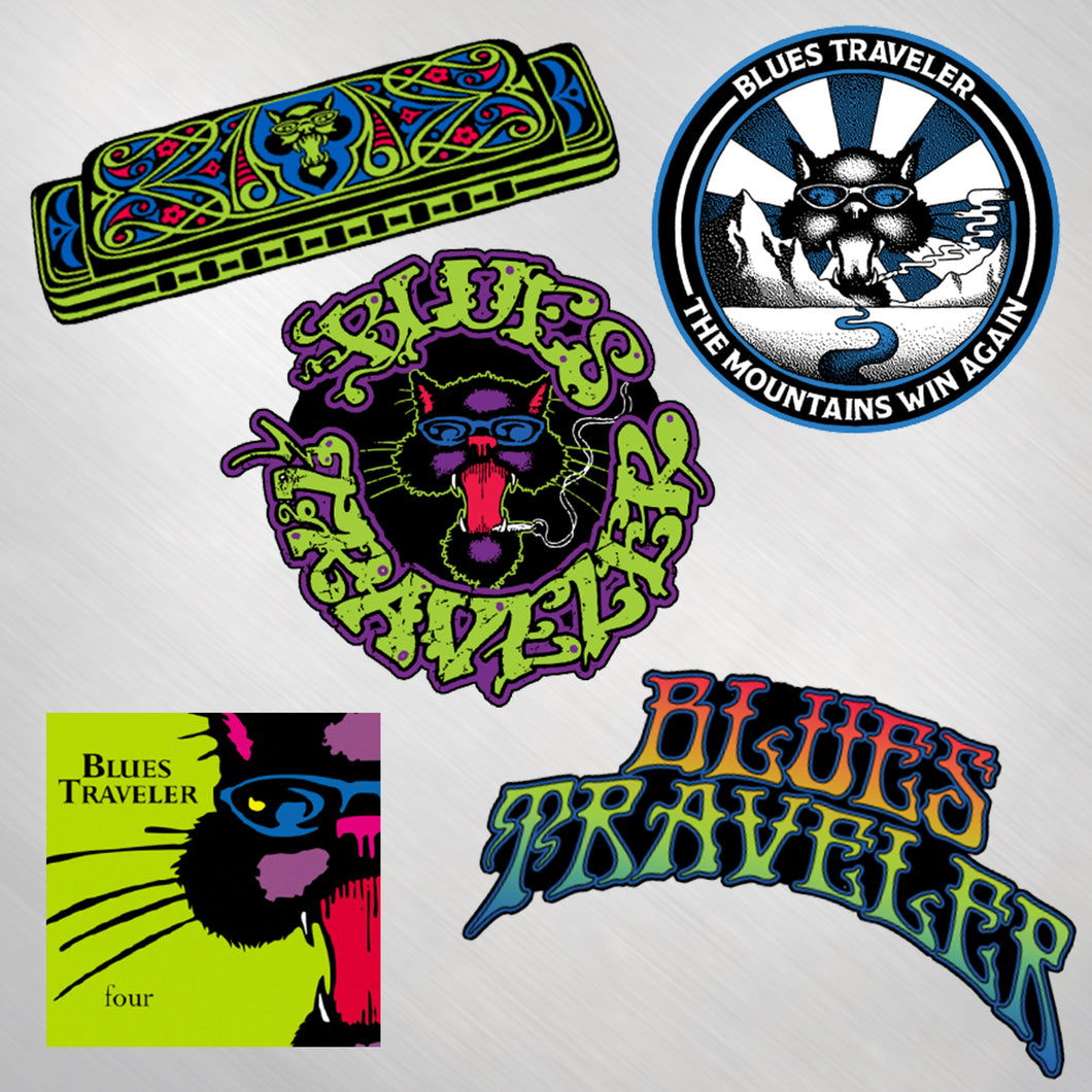 Blues Traveler Sticker Pack