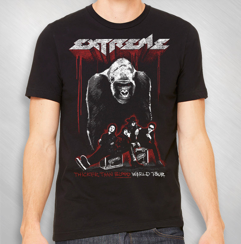 Thicker Than Blood Gorilla Band Tee Front Only – Tinman Merch Store