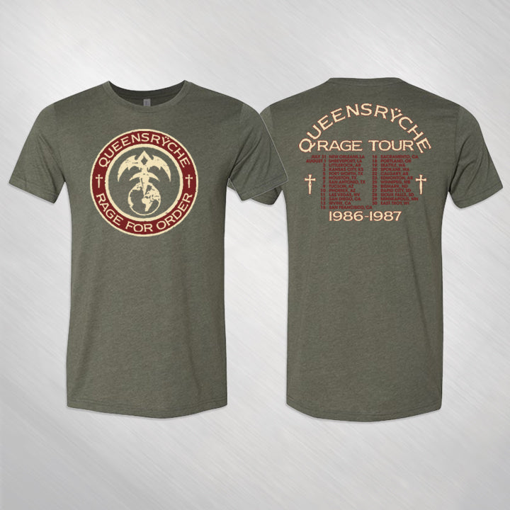 Green Rage for Order Retro Tee