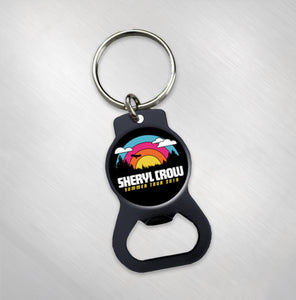 Rainbow Bottle Opener Keychain