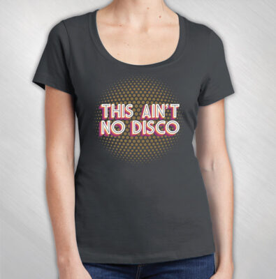 Women's Foil Disco Scoopneck Tour Tee