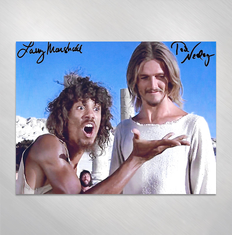 TED NEELEY - Simon and JC Photo 8X10 Signed