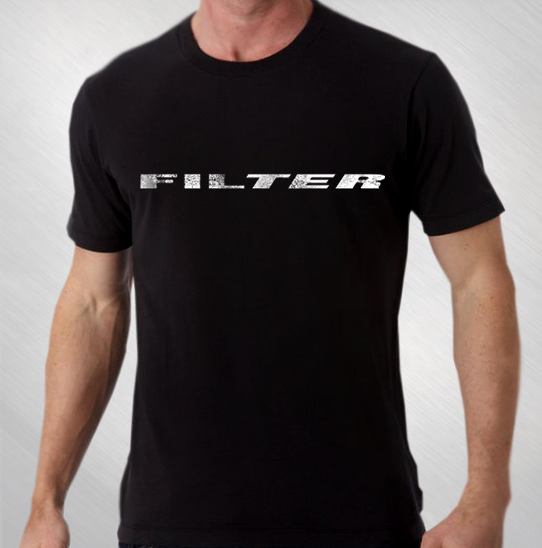 FILTER- Men's Distressed Filter Logo