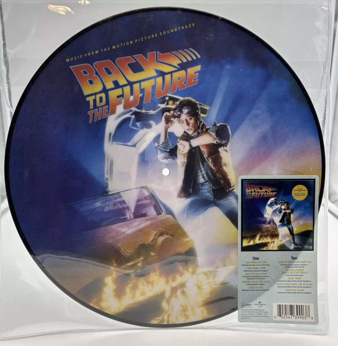 Back to the Future Soundtrack – Picture Disc Vinyl LP – Tinman 
