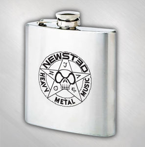 JASON NEWSTED - LOGO STAINLESS STEEL FLASK