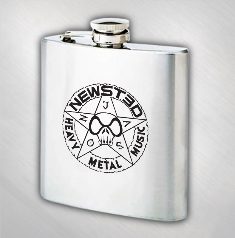 JASON NEWSTED - LOGO STAINLESS STEEL FLASK