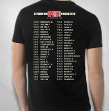 Load image into Gallery viewer, 2013 Black Sports 30th Ann. Tour Tee

