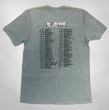 Load image into Gallery viewer, 2016 Grey Vinyl Logo Tour Tee
