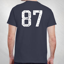 Load image into Gallery viewer, Blues Traveler Navy Baseball Tee
