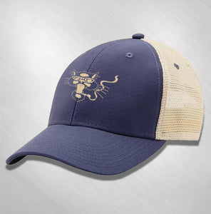 BLUES TRAVELER - Classic Cat Logo on Soft Mesh Trucker Hat