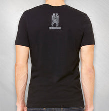 Load image into Gallery viewer, Black &quot;Music of Zebra&quot; Symphony Tee

