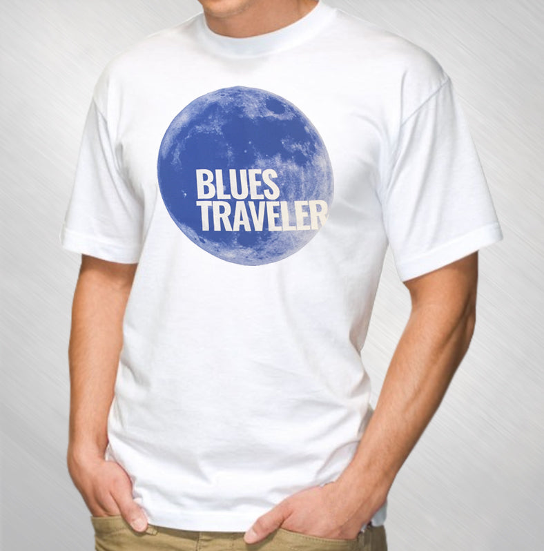 2016 Men's White Blue Moon Tour Tee
