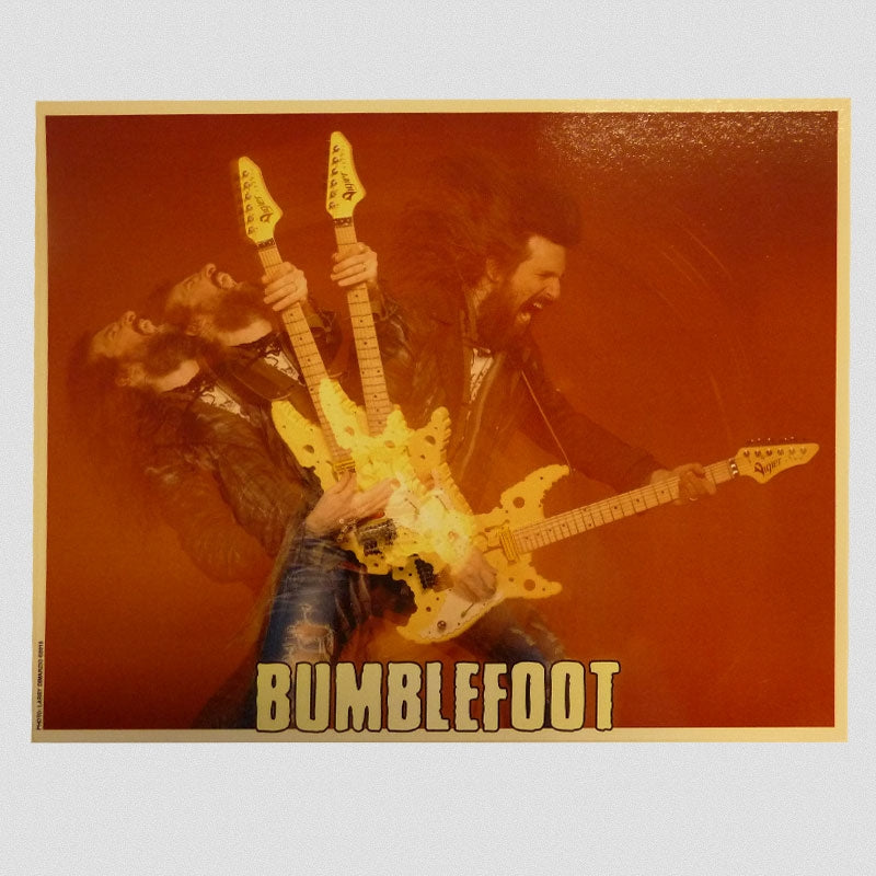 "Swiss Cheese Guitar" 8x10 Photo Tinman