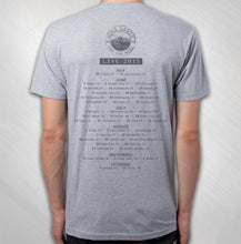 Load image into Gallery viewer, 2015 Grey Golden Gate Stamp Tour Tee
