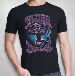 Men's Purple Cat Tee