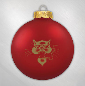Red Cat Ornament