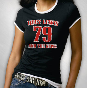 Womens Black '79 Two-fer Tee